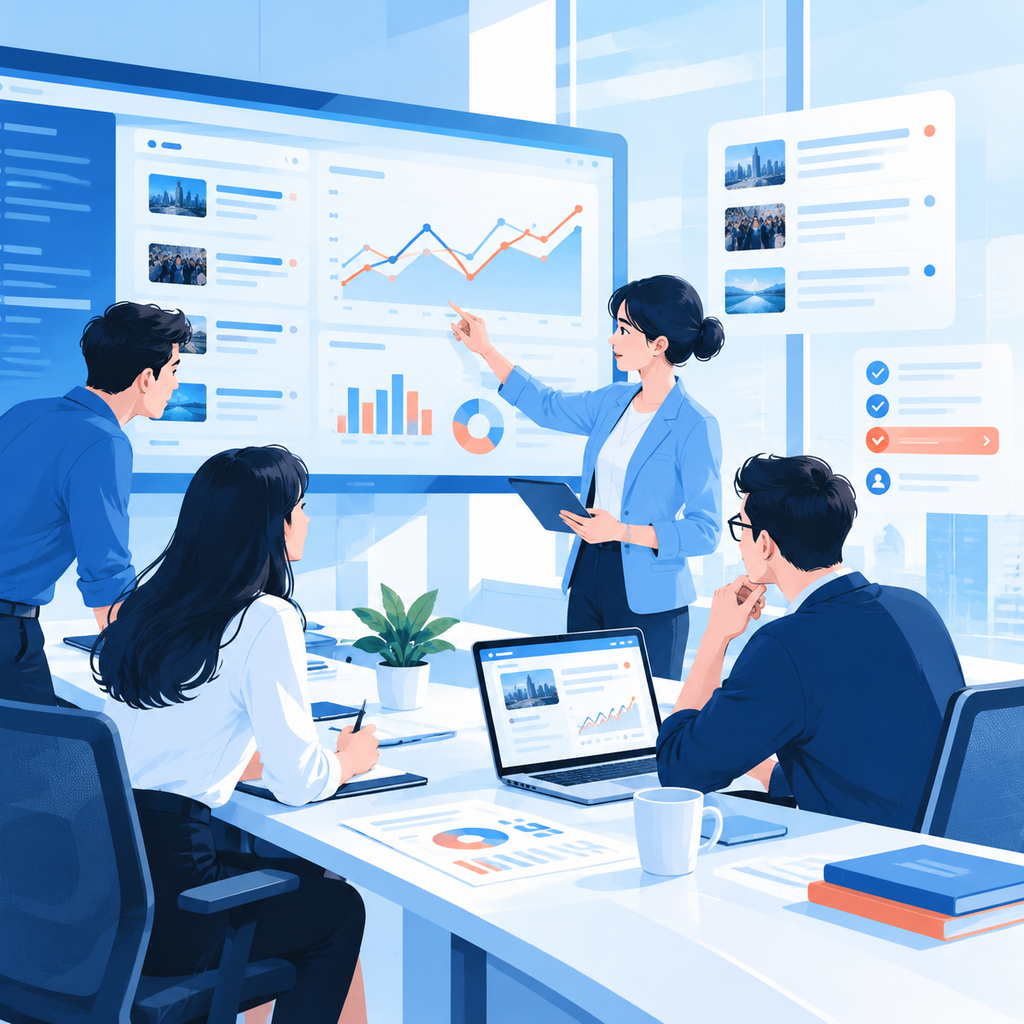 舆情简报怎样从信息列表变成可跟进的工作事项？ · 方法示意 2